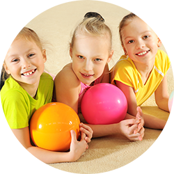 happy kids fun sports